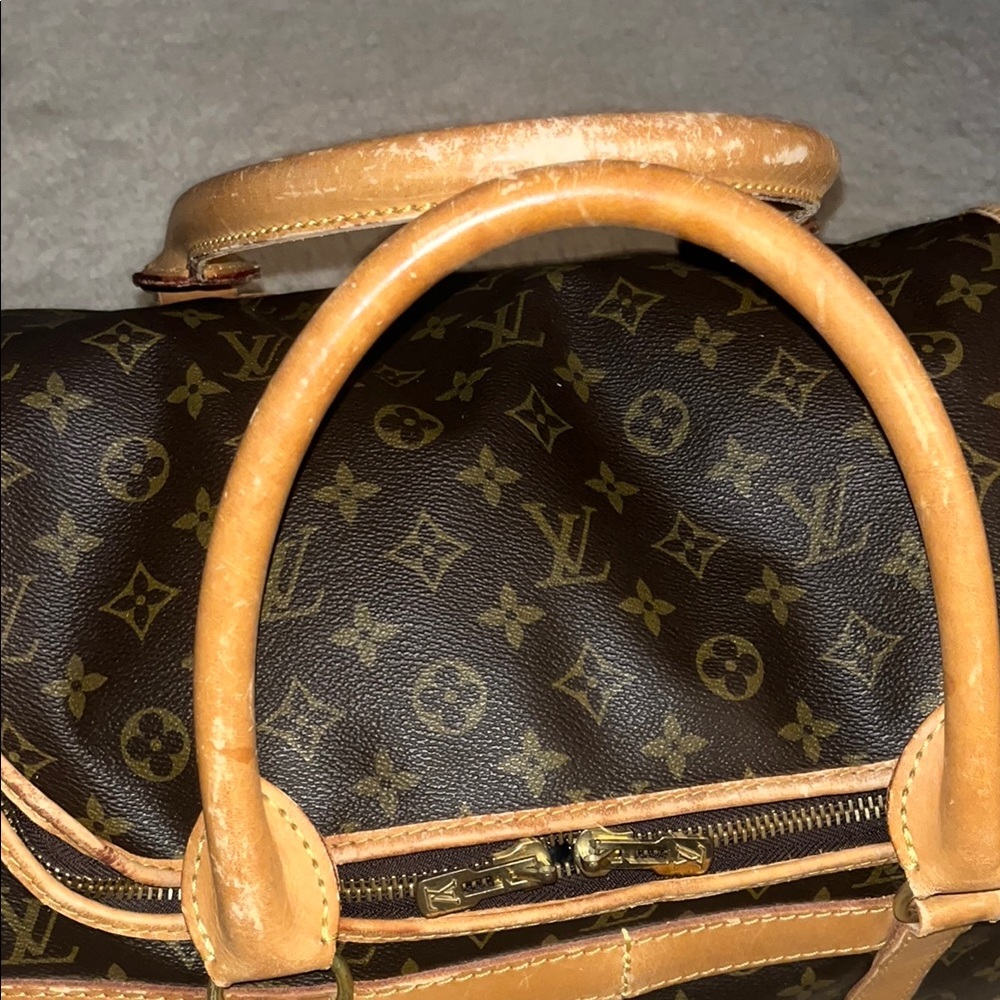 Vintage Louis Vuitton Monogram Brown large travel Bag